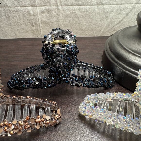 Pack of 3 Hairclips - Picture 4 of 4